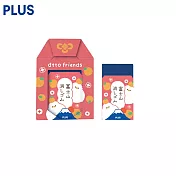 PLUS 限量 dtto friends 御守富士山橡皮擦  好鴨