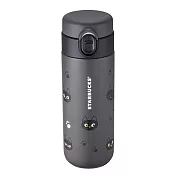 [星巴克]萌眼黑貓不鏽鋼彈蓋瓶