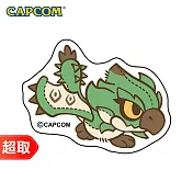Capcom《周邊》魔物獵人 Chibi 造型貼紙 ＊ CAPCOM 卡普空 ＊ 台灣代理版 雌火龍款