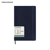 2026 MOLESKINE週記手帳/ 12M/ 軟皮/ L型/ 寶藍