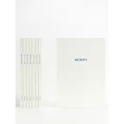 【orlo】undated monthly planner 無時效月計劃本
