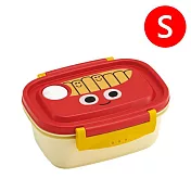 【日本正版授權】BURGER CONX 單層便當盒 (S) 日本製 430ml 分隔便當盒/可微波飯盒 薯條