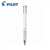(限量買1送1)PILOT 三色超級果汁筆0.4  白