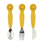 比利時 Trixie 動物造型刀叉匙3件組- 陽光獅子