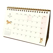 【日本EL COMMUN】2026 線圈可立式桌曆 ‧ Mite