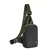 《TRAVELON》Voyages 3層防盜胸背包 - 苔黑