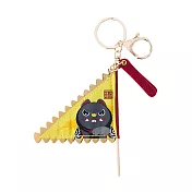 【武德宮】黑虎大將軍令旗鑰匙圈