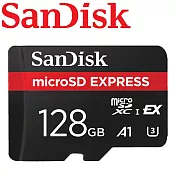 【代理商公司貨】SanDisk 128GB Express microSDXC U3 A1 記憶卡