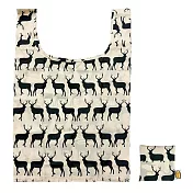 【日本丸真】Anorak 英倫設計摺疊收納袋 麋鹿 麋鹿