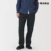 【MUJI 無印良品】男水洗丹寧舒適褲 S 暗藍