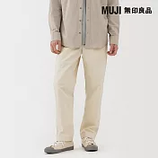 【MUJI 無印良品】男水洗丹寧舒適褲 S 原色