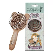 韓國 YAO 耀榯 兒童鏤空按摩梳(貝爾)