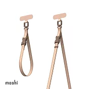 二合一背帶/手腕帶 奶茶棕