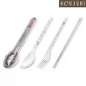 【HOUSUXI舒希】迪士尼系列-316不鏽鋼餐具三件組-A3 (任選) 魯斯佛