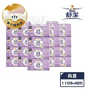 【免運直出】【舒潔】好絨軟抽取衛生紙-植萃精華乳 110抽x8包x6串/箱