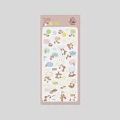 【 Hello Studio 你好工作室 】狐吉泡泡 Huchii Talk Bubbles｜透明索引貼紙