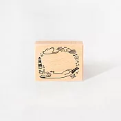 【 Hello Studio 你好工作室 】潛水狐吉 Huchii Beach Club| L號印章