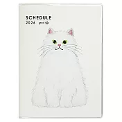 【日本Greeting Life】2026 米津祐介 月記事手帳A6 ‧ 貓咪