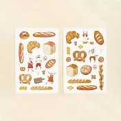 【 Hello Studio 你好工作室 】烘焙日記｜轉印貼紙 一組兩入