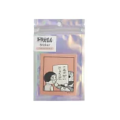 【日本Green Flash】哆啦A夢系列 一格漫畫貼紙 ‧ 珊瑚紅