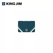 【KING JIM】學院風 sandit 薄型名片收納夾 / 海軍藍