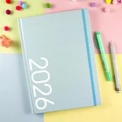 【conifer綠的事務】2026年16K玩色精裝直式週誌  諾言藍