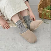 【日本現代百貨】boule輕量40g 霧絨保暖防滑拖鞋 ‧ 棕