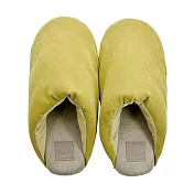 【日本現代百貨】boule輕量40g 霧絨保暖防滑拖鞋 ‧ 黃