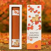 【日本香彩堂】Engimono緣起祈運 線香40入 ‧ 楓葉