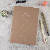 【conifer綠的事務】2026年25K暮光之絮軟背精裝八分割週誌  杏仁口味