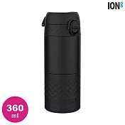 ION8 Mug Insulated Steel 保溫水壺I8HS360 / 收納扣環 360ml (彈蓋 保溫瓶 雙層隔熱) 黑色