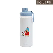【HOUSUXI舒希】DINOTAENG 冬季系列-鎖蓋保溫瓶(附吸管)600ml-A3