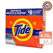 TIDE濃縮he高效能洗衣粉143oz/4.08kg