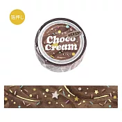 【日本BGM】和紙膠帶 We Love ICE系列 ‧ 可可奶油