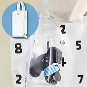 KOKUYO Campus透明直立式收納包/痛包- 小