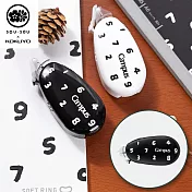 KOKUYO SOUSOU×Campus經典可替換式好黏便利貼(6mm×8m)-  經典黑