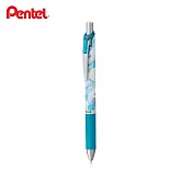 (買2支限量送福氣包)PENTEL ENERGEL 極速鋼珠筆0.5 夏炳-夏炳葉子