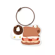 水豚店長與鴨鴨們 《甜甜圈餐車》造型一卡通