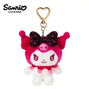 【日本正版授權】酷洛米 繽紛系列 玩偶吊飾 - 粉色款