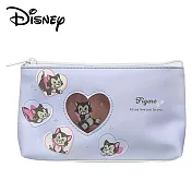 【日本正版授權】迪士尼 皮質 筆袋 鉛筆盒 - 費加洛