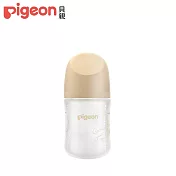 【Pigeon貝親】第三代母感矽膠護層玻瓶160ml/純真璀璨