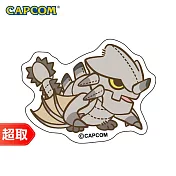 Capcom《周邊》魔物獵人 Mon de fo 造型貼紙 ＊ CAPCOM 卡普空 ＊ 台灣代理版 鎧龍
