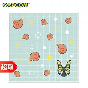 Capcom《周邊》魔物獵人 Mon de fo 小方巾 ＊ CAPCOM 卡普空 ＊ 台灣代理版 獄焰鱆