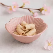 【日本Marusan Kondo】窯燒花形 陶瓷小缽碗10.5cm ‧ 桃