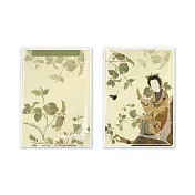 多功能書衣小資料夾-春蠶仕女【受託代銷】