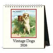 美國 Cavallini &Co. 2026 桌曆/月曆 _Dogs
