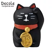 【DECOLE】concombre FUKU福MONO 招福 打瞌睡招財黑貓