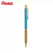 (限量送福氣包3包)PENTEL ORENZ 按一下自動鉛筆限量金軸0.5 天藍桿