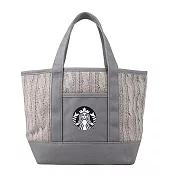[星巴克]大象灰女神針織提袋