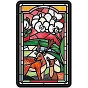 老屋顏鑲嵌玻璃系列SUPERCARD悠遊卡 梅花鹿【受託代銷】